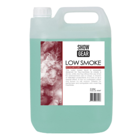 Showgear Rookvloeistof - 5L Low Smoke