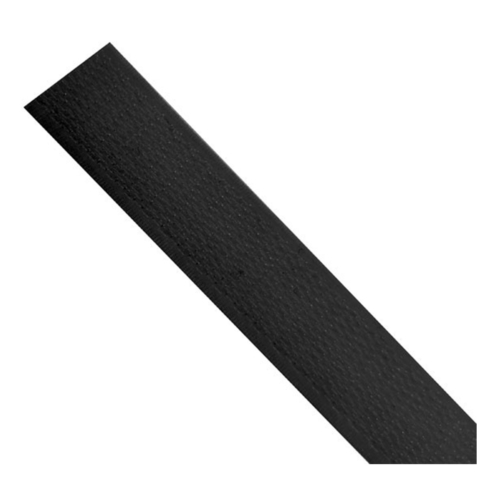 Showgear Klittenband haakdeel 25m x 20mm zelfklevend zwart