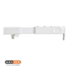 WENTEX® Pipe & Drape Telescoop ophangbuis 90 - 120 cm - wit