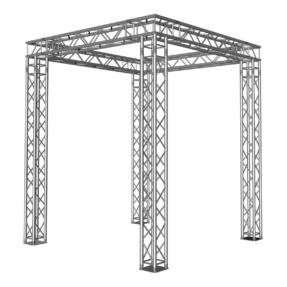 FORTEX FX34 vierkant truss beursstand carré 3x3x3,5 m