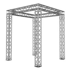 FORTEX FX34 vierkant truss beursstand carré 3x3x2,5 m