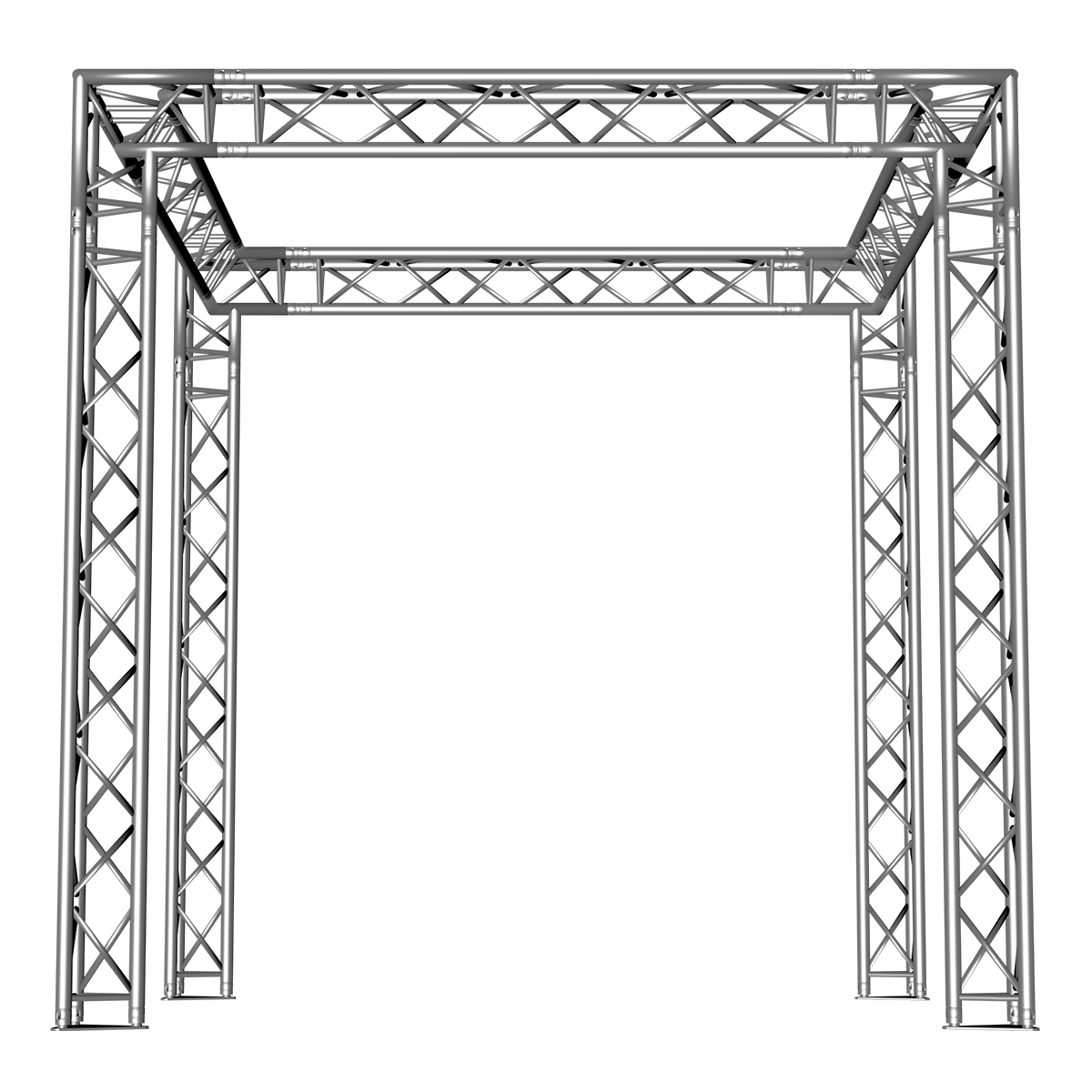 FORTEX FX33 driehoek truss beursstand carré 3x3x3 m FORTEX FX33 driehoek truss beursstand carré 3x3x3 m
