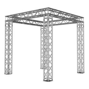 FORTEX FX34 vierkant truss beursstand carré 3x3x2,5 m