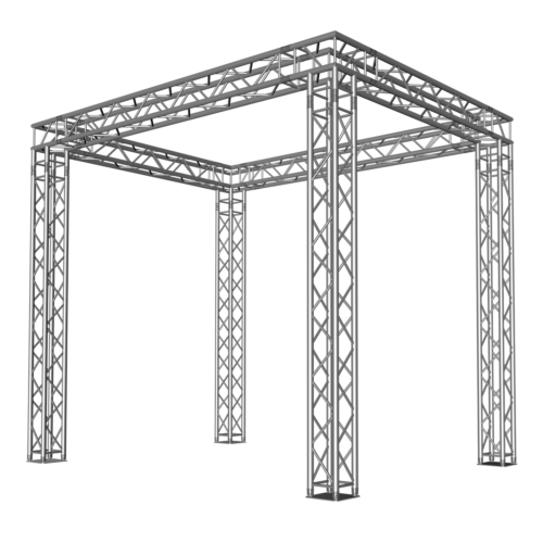 FORTEX FX34 vierkant truss beursstand carré 4x3x3,5 m