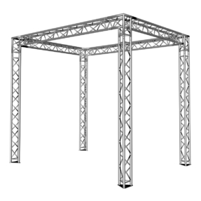 FORTEX FX33 driehoek truss beursstand carré 4x3x3,5 m