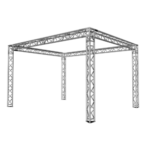 FORTEX FX33 driehoek truss beursstand carré 4x4x2,5 m