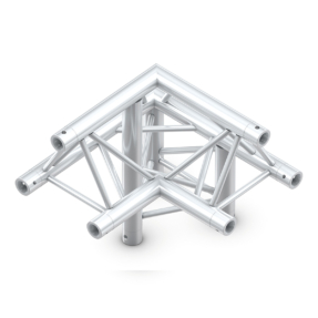 Milos ALU31 truss driehoek 3-weg hoek rechts apex up