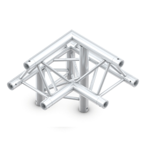 Milos ALU32 truss driehoek 3-weg hoek links apex up