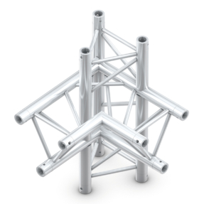 Milos ACU45 truss driehoek 4-weg hoek links