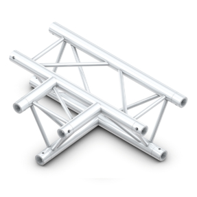 Milos ATU36 truss driehoek 3-weg t-stuk horizontaal