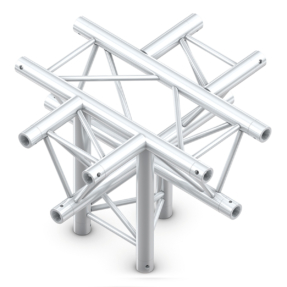 Milos ACU53 truss driehoek 5-weg kruis apex down