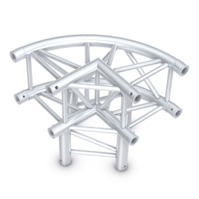 Milos QLU30 truss vierkant 3-weg cirkel hoek