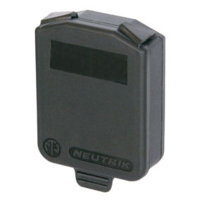 Neutrik D-size hinged cover IP42