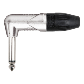 DAP Mono Jack plug X-type haaks, nikkelen behuizing