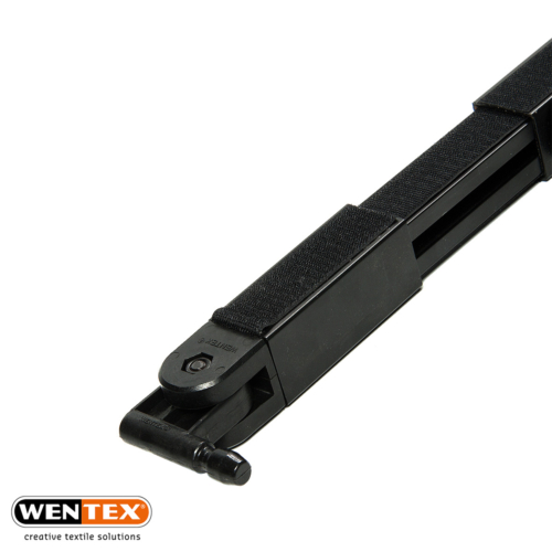 WENTEX® Pipe & Drape Telescoop ophangbuis 120 - 180 cm - zwart