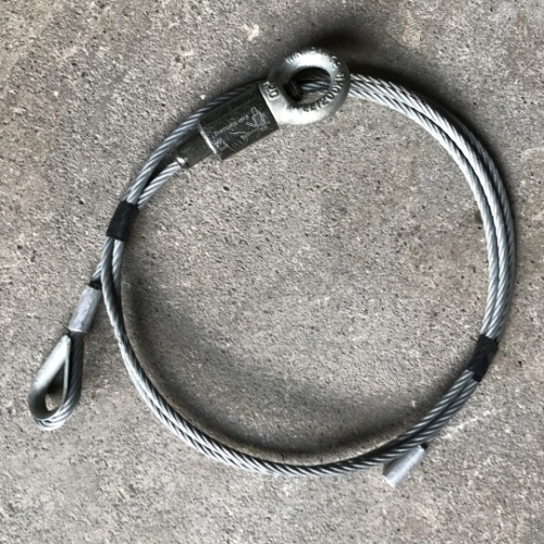 Tweedehands Reutlinger kabelglijder type 80SV II M20 ring + 3 m steel