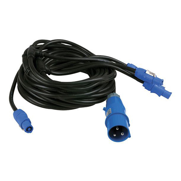 DISCONTINUED - DMT Powerkabel CEE - 6x Powercon out 10m DISCONTINUED - DMT Powerkabel CEE - 6x Powercon out 10m