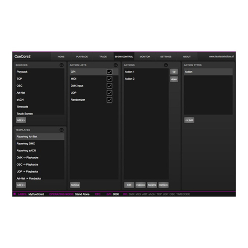 Visual Productions CueCore2 lichtcontroller incl. CueluxPro Software 1024ch