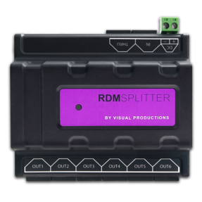 Visual Productions DMX splitter RDM RJ45