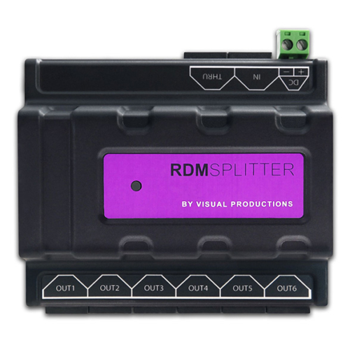 Visual Productions DMX splitter RDM RJ45