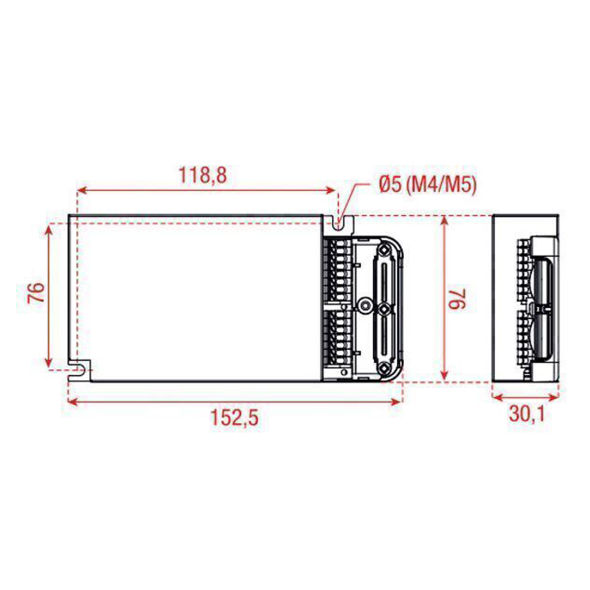 Artecta SOLOdrive AC 50W LED-Driver 0 - 10V dimbaar Artecta SOLOdrive AC 50W LED-Driver 0 - 10V dimbaar