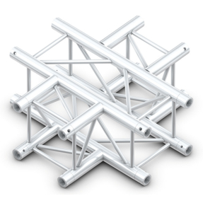 Milos QCF41 truss vierkant 4-weg kruis