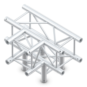 Milos QLB40 truss vierkant 4-weg t-stuk