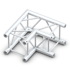 Milos QCM21 truss vierkant deco 90 graden 2-weg hoek