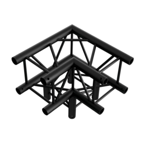 Alprocon F34-C30 truss vierkant 3-weg hoek zwart