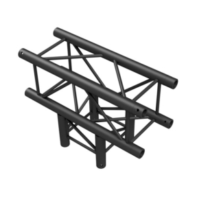 Milos QTB35 truss vierkant 3-weg t-stuk zwart