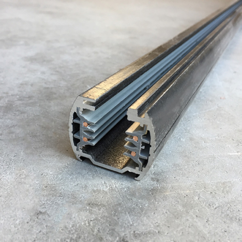 Tweedehands Ivela 7501-30-30 3-fase spanningsrail rond zwart 3 meter - Afbeelding 3