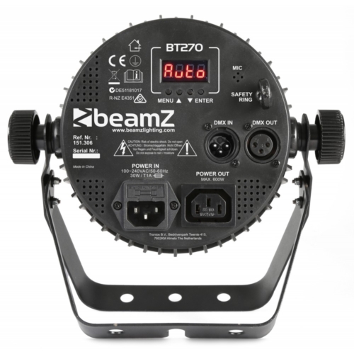 BeamZ Professional BT270 LED Par RGBW