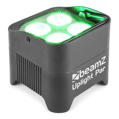 BeamZ BBP94 accu LED PAR 4x 10W 6-in-1 RGBAW-UV