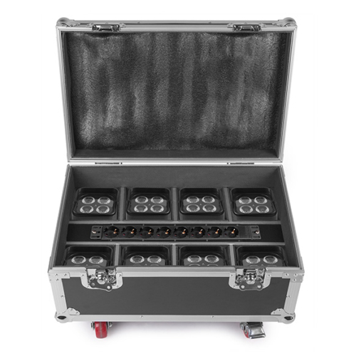 BeamZ FCC9 Flightcase voor 8x BBP9 Series Uplights