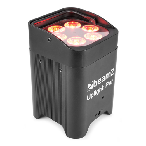 BeamZ BBP96 accu LED PAR 6X 12W 6-in-1 RGBAW-UV