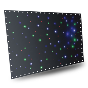 BeamZ Stardrape Sparklewall LED96 RGBW 3x2m met controller