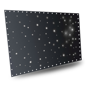 BeamZ Stardrape Sparklewall LED96 Coolwhite 3x2m met controller