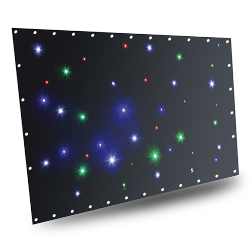 BeamZ Stardrape Sparklewall LED36 RGBW 2x1m met controller