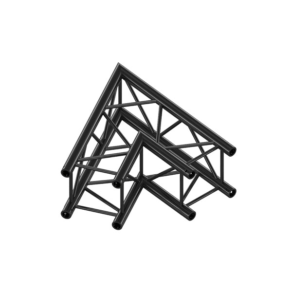 Milos QCVF20 truss vierkant Heavy 60 graden 2-weg hoek Milos QCVF20 truss vierkant Heavy 60 graden 2-weg hoek