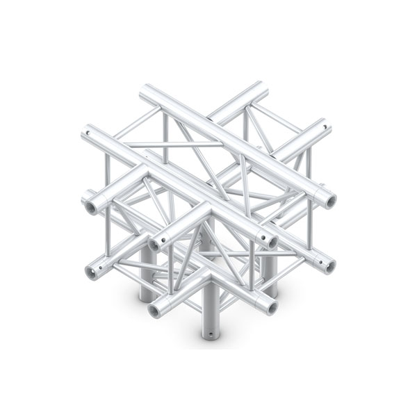 Milos QCVF51 truss vierkant Heavy 5-weg kruis Milos QCVF51 truss vierkant Heavy 5-weg kruis