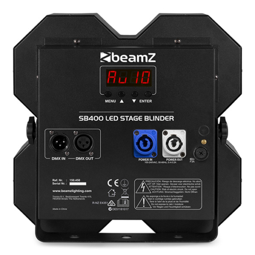 BeamZ Professional SB400 Stage Blinder / Strobe COB LED 4x 50w