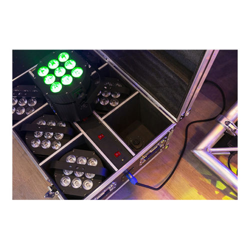 BeamZ Professional Uplight Set, 6 stuks in flightcase