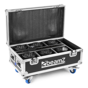 BeamZ Professional FCC66 Flightcase voor 6x BBP66 Uplight Par