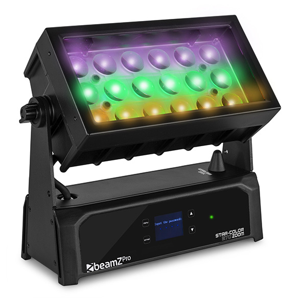 BeamZ Professional Star-Color 270Z Wash Zoom IP65 RGBW BeamZ Professional Star-Color 270Z Wash Zoom IP65 RGBW