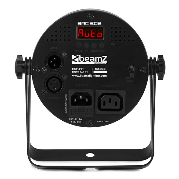 BeamZ Professional BAC302 Aluminium LED Spot RGBAW-UV BeamZ Professional BAC302 Aluminium LED Spot RGBAW-UV