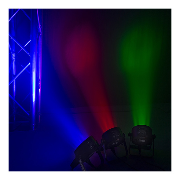 BeamZ Professional BAC302 Aluminium LED Spot RGBAW-UV BeamZ Professional BAC302 Aluminium LED Spot RGBAW-UV