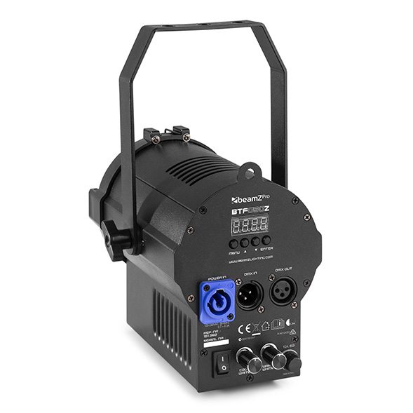 BeamZ Professional BTF50Z LED Spot Fresnel Zoom WW/CW BeamZ Professional BTF50Z LED Spot Fresnel Zoom WW/CW