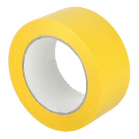 Showtec Vloermarkering tape UT8 33m rol 50 mm geel