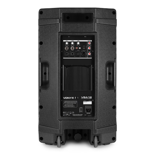 VONYX VSA 12 - Actieve draagbare speaker met dubbele versterker - 12 inch 800W