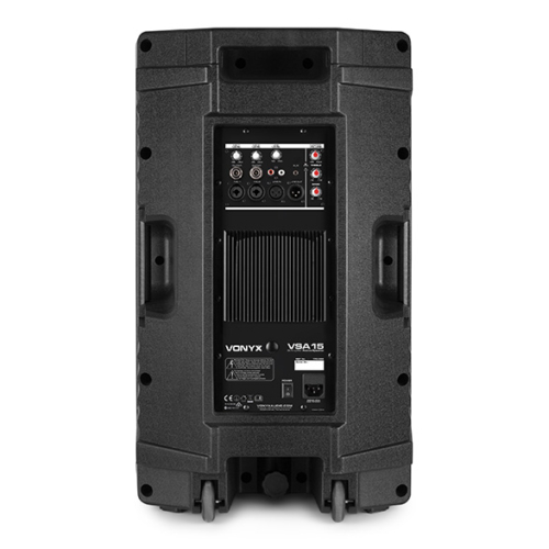 VONYX VSA 15 - Actieve draagbare  speaker met dubbele versterker - 15 inch 1000W